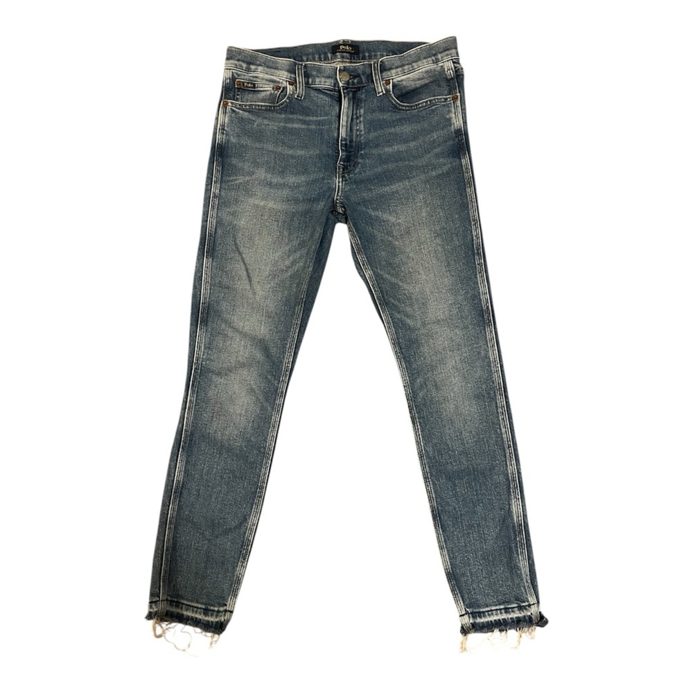 Ralph Lauren Men's Faded Blue Skinny Jeans